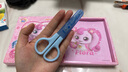 得力（deli）13.5*13.5cm 50張/盒 奇妙萌可方形手工剪紙 兒童折紙紙彩紙 開(kāi)學(xué)必備美術(shù)DIY用紙MK802 曬單實(shí)拍圖