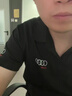 翱?jī)?yōu)奧迪4s店工作服 短袖t恤定制洗車(chē)店維修工裝體恤polo衫印字繡logo 奧迪工作服白色 2XL 曬單實(shí)拍圖