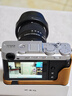 富士（FUJIFILM）X-E5／XE5 微單相機 單機身 4020萬(wàn)像素 7檔五軸防抖 膠片模擬撥盤(pán) 6k30p視頻拍攝 銀色 曬單實(shí)拍圖