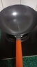 美的（Midea）鐵鍋炒鍋 無(wú)涂層精鐵炒菜鍋煎鍋家用燃氣灶電磁爐通用禮品 曬單實(shí)拍圖