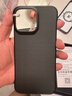 CONGA適用蘋(píng)果iPhone15Promax手機殼凱夫拉芳綸纖維保護套超薄防摔散熱無(wú)邊框優(yōu)雅黑 曬單實(shí)拍圖