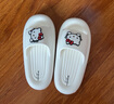名創(chuàng  )優(yōu)品（MINISO）Hello Kitty女士厚底浴室拖鞋 白色  37-38碼 曬單實(shí)拍圖