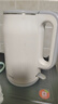 美的（Midea）電熱水壺食品級316L不銹鋼雙層無(wú)縫一體內膽防燙燒水壺 1.7L自動(dòng)智能斷電開(kāi)水壺SH17M301PRO 曬單實(shí)拍圖