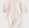 戴維貝拉（DAVE＆BELLA）春秋連體衣嬰兒衣服新生兒寶寶秋季嬰幼兒服裝0-6-12個(gè)月秋裝爬服 櫻桃印花【現貨】 90cm (建議身高80-90cm） 曬單實(shí)拍圖
