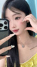 白玉髓項鏈足銀999貓咪項鏈高級感鎖骨鏈女生日七夕情人節(jié)禮物 足銀貓咪項鏈+Kt禮盒套裝+證書 曬單實拍圖