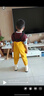 羚特趕海連體褲兒童玩水連體衣沙水服涉水服下水褲-檸檬黃 29 曬單實拍圖