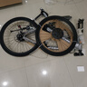 百士盾山地車自行車成人學生車公路變速越野單車賽車碟剎26寸青少年男女 【基礎(chǔ)版】輻條輪-黑白色 26寸21速/身高160-180/ 曬單實拍圖