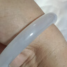 【天然保真】白月光玉髓手鐲入門級白透天然玉鐲禮物送女友送媽媽 白月光玉髓手鐲+公主請發(fā)財禮盒 60圈口 曬單實拍圖