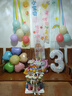 仕彩 白色印花數(shù)字氣球裝飾品兒童生日派對場景布置戶外手持拍照道具3 曬單實拍圖