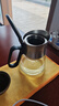 入一山河飄逸壺茶水分離泡茶壺玻璃內膽不銹鋼沖茶器飄逸杯一鍵濾茶壺 茶水分離飄逸壺 曬單實拍圖