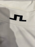 金林德伯格（J.Lindeberg）商場同款秋季新款男士字母運動半高領打底衫長袖T恤525302003 NPC米白色 L 曬單實拍圖