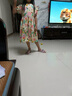 迪士尼夏連衣裙2025新款裙子女孩印花女童碎花裙PBZPL3057 夢幻粉 140 曬單實(shí)拍圖