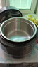 美的（Midea）【國(guó)家補(bǔ)貼】0涂層精鋼厚釜電壓力鍋5L雙膽全自動(dòng)智能預(yù)約家用煲湯煮飯電飯煲C5856G高壓鍋4-6人 曬單實(shí)拍圖