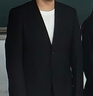 羅蒙西服男四季款修身職業(yè)商務(wù)正裝上衣男士西裝外套休閑單西男裝 曬單實拍圖
