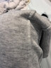 棉致薄款窄版高腰褲子女夏季新款寬松直筒闊腿休閑褲運(yùn)動(dòng)衛(wèi)褲 灰色【834加絨高品質(zhì)32.5】 L 106-120斤 曬單實(shí)拍圖