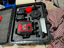 德力西電氣 DELIXI ELECTRIC紅外線水平儀高精度強(qiáng)光細(xì)線自動(dòng)調(diào)平綠光藍(lán)12線激光室外建筑戶外 綠光12線巨無霸雙電豪配＋腳架 曬單實(shí)拍圖