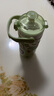 波比熊簡(jiǎn)約保溫杯食品級(jí)不銹鋼水杯高顏值大容量便攜帶吸管學(xué)生雙飲杯子 OKAY保溫杯綠635毫升+杯刷+貼紙 曬單實(shí)拍圖