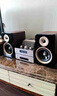 山水（SANSUI）M2發(fā)燒膽機音響CD DVD播放機組合家庭桌面音響電子管功放藍牙音箱大功率HIFI音響套裝重低音炮 M2【2膽管功放+二分頻箱+支架】 曬單實(shí)拍圖