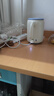 美的（Midea）電熱水壺米色燒水壺便攜式燒水杯差旅 0.6L智能斷電304不銹鋼迷你便攜小容量SH06X6-103 曬單實(shí)拍圖