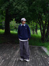 Teenie Weenie Men小熊男裝柔軟舒適溫暖休閑刺繡日常毛衣 藏青 M 曬單實(shí)拍圖