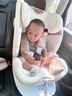優(yōu)樂博（ULOP）兒童安全座椅0-4-12歲i-size智能雙通風加熱車載嬰兒寶寶汽車座椅 卡特香檳（前后通風+175°躺角） 曬單實拍圖