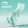 李寧（LI-NING）男女冷感毛巾羽毛球健身運動速干毛巾跑步籃球降溫擦汗巾8134綠色 曬單實拍圖