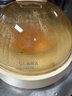 CLARA克拉拉玻璃電蒸鍋 3秒上蒸汽電蒸鍋多功能家用蒸汽鍋預約早餐機電蒸箱新款【送康寧玻璃圓烤盤】 燉盅款：玻璃電蒸鍋+康寧晶鉆小燉盅兩件套 曬單實拍圖