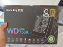 航嘉（Huntkey）WD750K全模組 金牌750W電腦電源（80PLUS金牌/單路60A/全電壓/LLC+SR+DC-DC/智能溫控） 曬單實(shí)拍圖