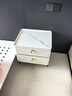 芝華仕床頭柜輕奢現(xiàn)代簡約收納儲物小柜子家具G039白色 曬單實拍圖