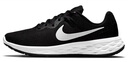 耐克NIKE跑步鞋男緩震透氣REVOLUTION 6運(yùn)動(dòng)鞋DC3728-003黑白42 曬單實(shí)拍圖