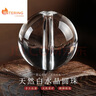 入古天然白水晶散珠108佛珠冰種轉運珠子手鏈多寶手串配珠男女diy配件6A白水晶14mm/顆 曬單實(shí)拍圖