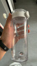 米家Tritan水杯600ml大容量 小米（MI）運(yùn)動(dòng)水杯 健身彈蓋杯白色 曬單實(shí)拍圖