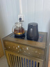 豐谷全自動(dòng)上水電熱水壺 茶臺(tái)燒水壺 家用辦公嵌入式茶桌茶幾一體電茶壺泡茶具電茶爐套裝 1L （37*20cm）底部上水-雙層防燙蒸茶款 曬單實(shí)拍圖