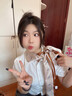 EORVEINT輕奢真絲絲巾女2025新款夏季桑蠶絲小方巾頭巾媽媽生日禮物送老婆 香檳色【送媽媽送老婆送女友】 高級感EO風(fēng)送老婆女朋友實(shí)用高檔 曬單實(shí)拍圖