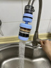 迪普爾水龍頭過濾器可拆洗家用通用防濺水增壓凈水器廚房自來水過濾嘴 曬單實(shí)拍圖