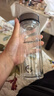 希諾抗菌玻璃杯雙層商務(wù)辦公車載水杯男高檔泡茶杯子XN-9303 360mL 曬單實(shí)拍圖