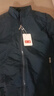 古謙棉衣男外套冬季加厚保暖休閑立領棉服男夾克褂子棉襖男上衣加大碼 藍色 棉衣 L （100-120斤） 曬單實拍圖