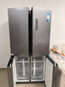 美的（Midea）慧鮮480升雙變頻一級(jí)能效十字四開門雙開對(duì)開門超薄家用471姐妹款電冰箱風(fēng)冷大容量國家補(bǔ)貼20% BCD-480WSPZM(E) 曬單實(shí)拍圖