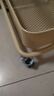 宜家（IKEA）拉斯克家居小推車(chē)置物架廚房?jì)ξ锛芸蛷d大容量?jì)ξ锸占{架 【升級款】米色黃色大號 35*45*77cm 曬單實(shí)拍圖