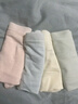 歐迪芬莫代爾內(nèi)褲女士內(nèi)褲無痕中腰10A抑菌聚乳酸桑蠶絲襠三角褲4條L 曬單實(shí)拍圖