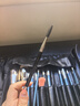 AOLANLA美國斜角雙頭眉刷20號化妝刷美妝刷工具斜型螺旋刷眉毛刷一支裝 曬單實(shí)拍圖