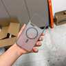 飛利浦（PHILIPS）適用小米17promax手機(jī)殼適用Xiaomi17pro保護(hù)套小米15/14/13ultra磨砂冰霧冰透磁吸瓦楞紋防滑外殼 【透黑】磁吸冰霧殼丨磨砂半透 小米17promax 曬單實(shí)拍圖