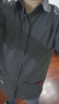 gxmy短袖t恤男士休閑套裝夏季薄款潮流衣服男裝外套痞帥氣搭配三件套 灰色三件套 XL 【120-140斤】 曬單實(shí)拍圖