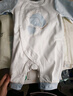 全棉時代雙面柔感純棉嬰兒連體衣服新生兒男女寶寶四季 藍(lán)+豹73碼 曬單實(shí)拍圖