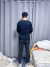 浪莎男士保暖褲男抗菌防螨免穿內褲打底褲含羊毛蠶絲棉毛線(xiàn)褲襯褲秋褲 深灰1條 【10A抗菌·暖姜保暖】 XL 【建議130-150斤】 曬單實(shí)拍圖