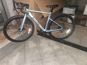 喜德盛（xds）公路車25-AD300油碟UCI車架2x10速中空一體牙盤桶軸車銀蛇480MM 曬單實(shí)拍圖