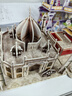 大眼小娃兒童3D立體拼圖世界名建筑4套拼裝積木DIY手工模型玩具生日禮物 曬單實(shí)拍圖