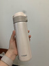 虎牌（TIGER）保溫保冷杯一鍵開(kāi)彈蓋教師節(jié)禮物水杯子MMJ-A48C-WM奶油雪糕480ml 曬單實(shí)拍圖