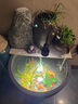 YEE魚(yú)缸射燈南美魚(yú)缸造景智能水草燈魚(yú)缸燈led燈夾燈 可調焦距9.6w 曬單實(shí)拍圖