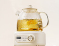 九陽（Joyoung）凈萃全玻璃0膠水養(yǎng)生壺  辦公室多功能煮茶器花茶壺 燒水壺恒溫電熱水壺 24h預約保溫 1L WY107 曬單實拍圖